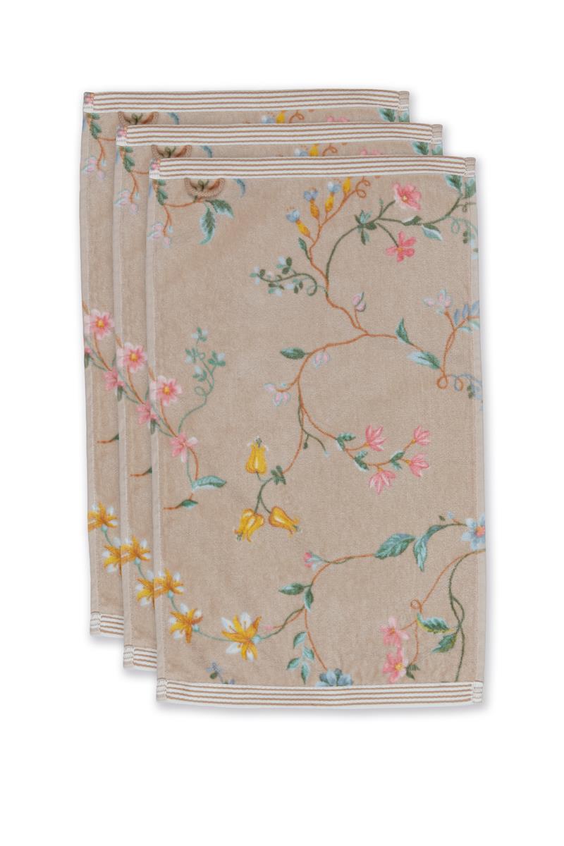 Pip Studio Les Fleurs Badtextilien - Khaki