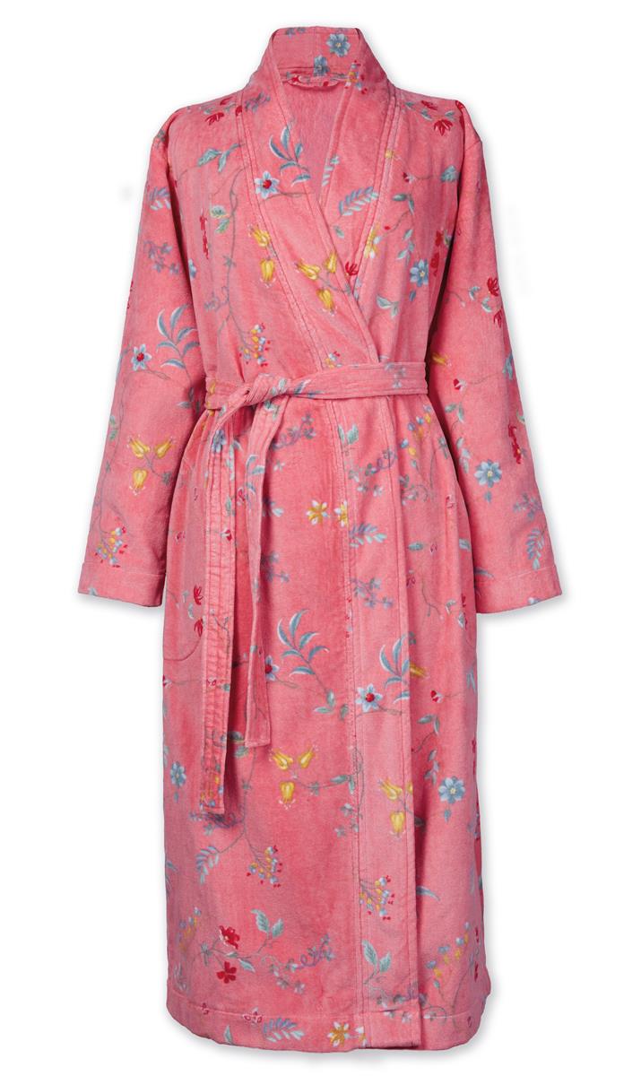 Pip Studio Les Fleurs Bademantel - Rosa