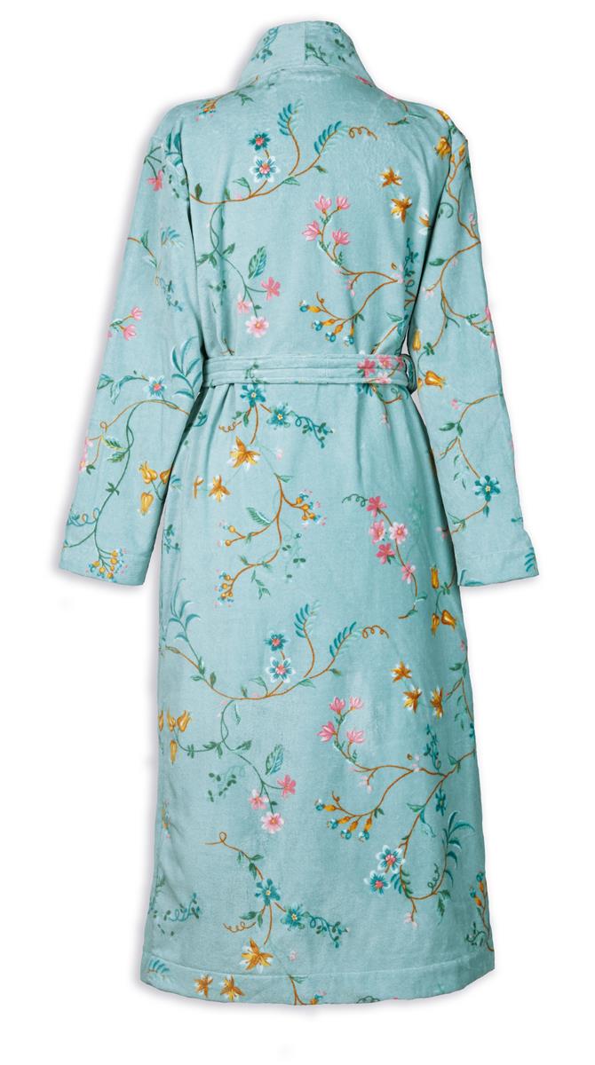 Pip Studio Les Fleurs Bademantel - Blau