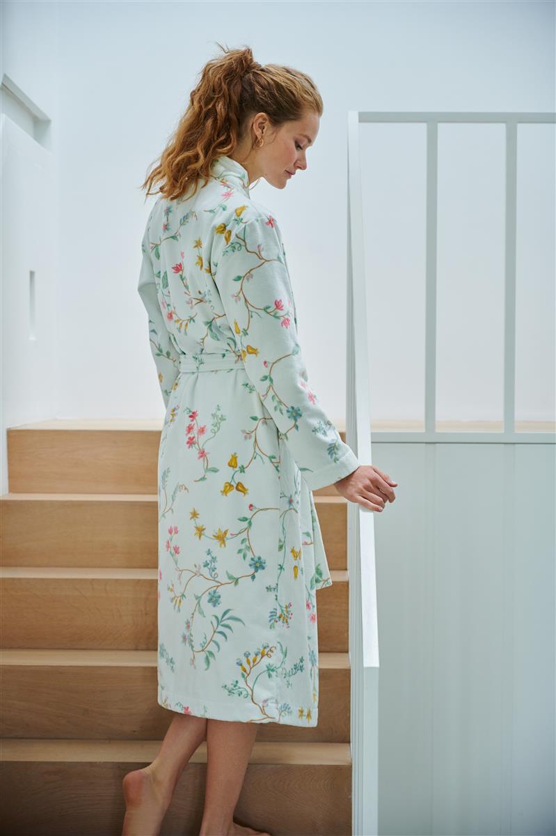 Pip Studio Les Fleurs Bademantel - Weiß