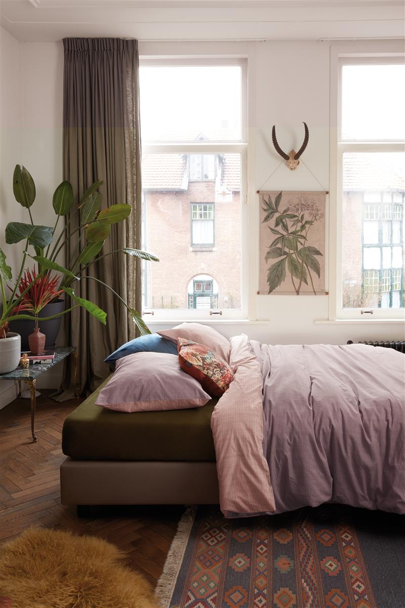 At Home by BeddingHouse All Lines Bettwäsche - Lila