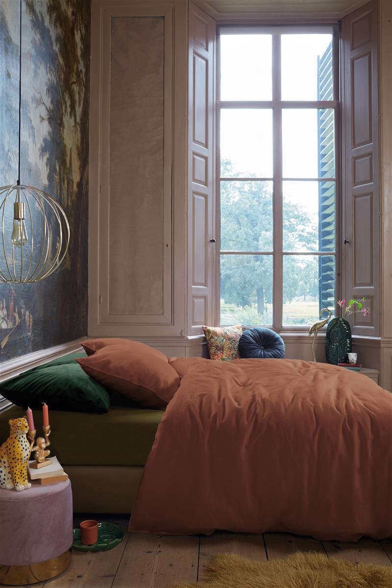 At Home by BeddingHouse Easy Bettwäsche - Braun