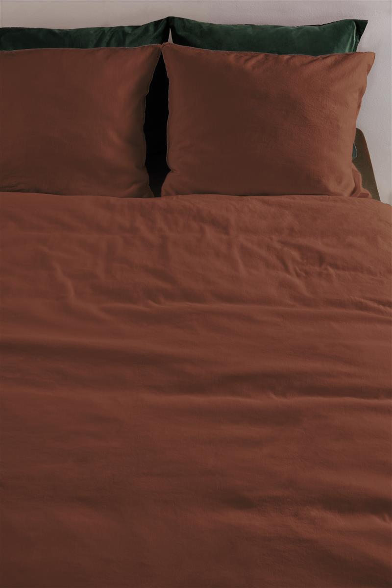At Home by BeddingHouse Easy Bettwäsche - Braun