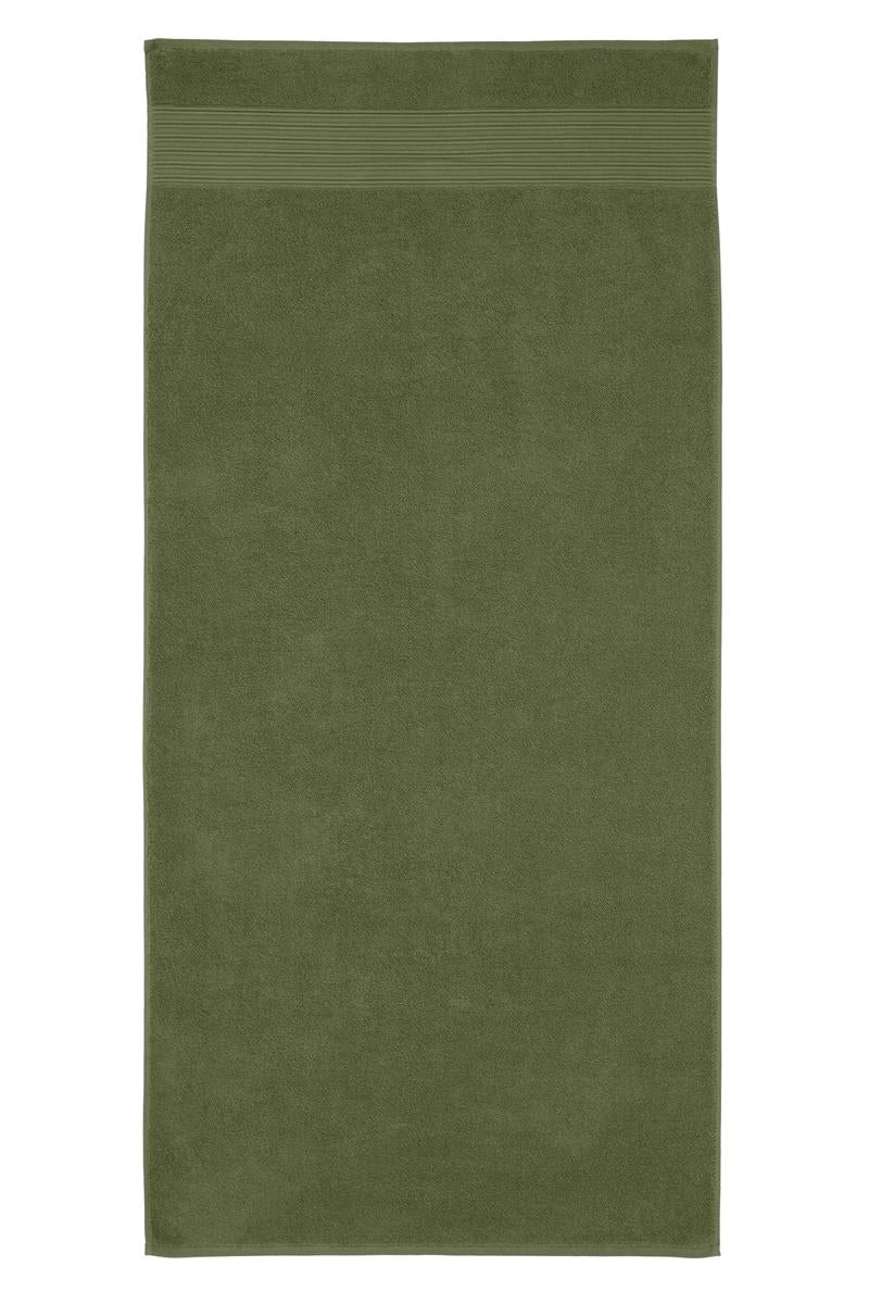 Beddinghouse Sheer Bathroom Textiles - Olive Green