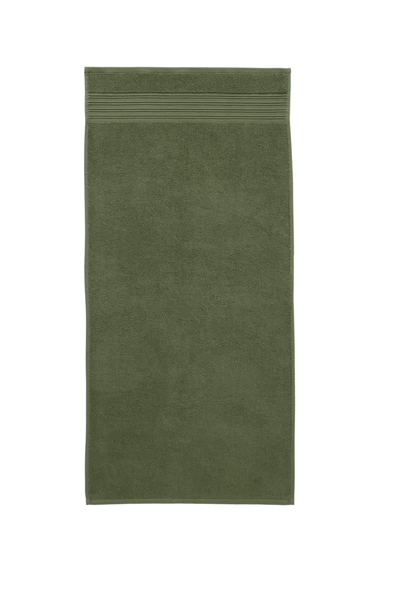 Beddinghouse Sheer Bathroom Textiles - Olive Green
