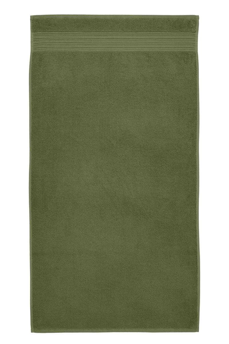 Beddinghouse Sheer Bathroom Textiles - Olive Green