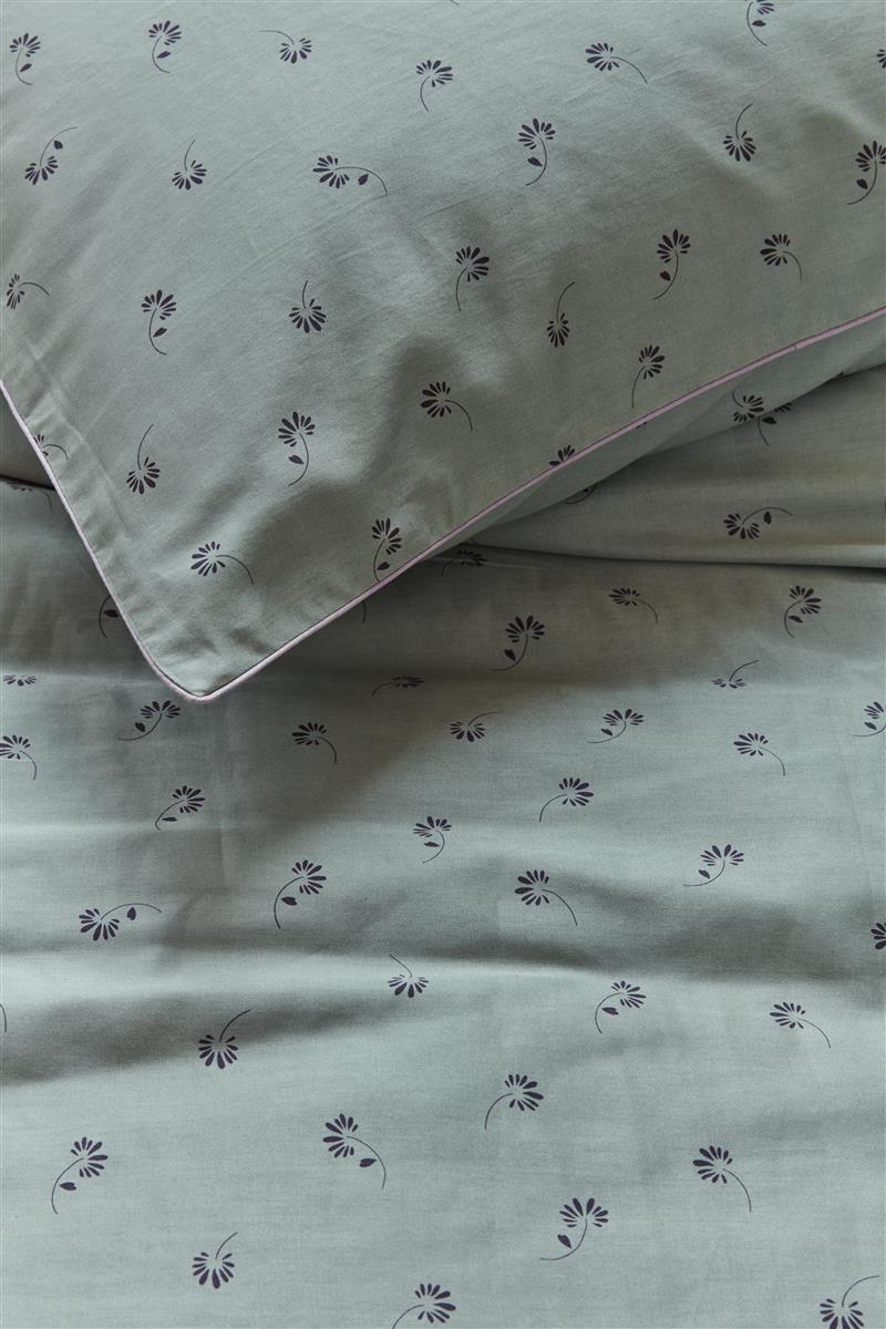 vtwonen Covered with Flowers Bettwäsche - Dunkelgrün