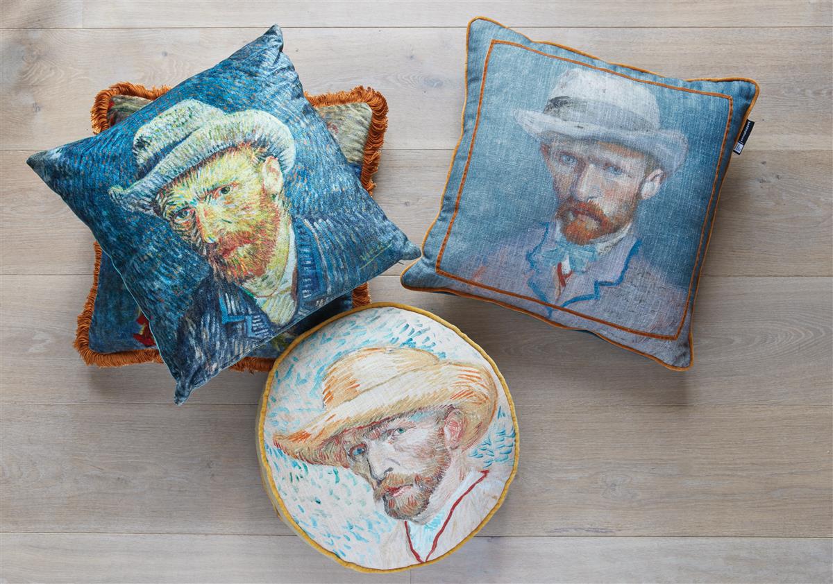 Beddinghouse x Van Gogh Museum Self Portrait Vincent Zierkissen - Blau
