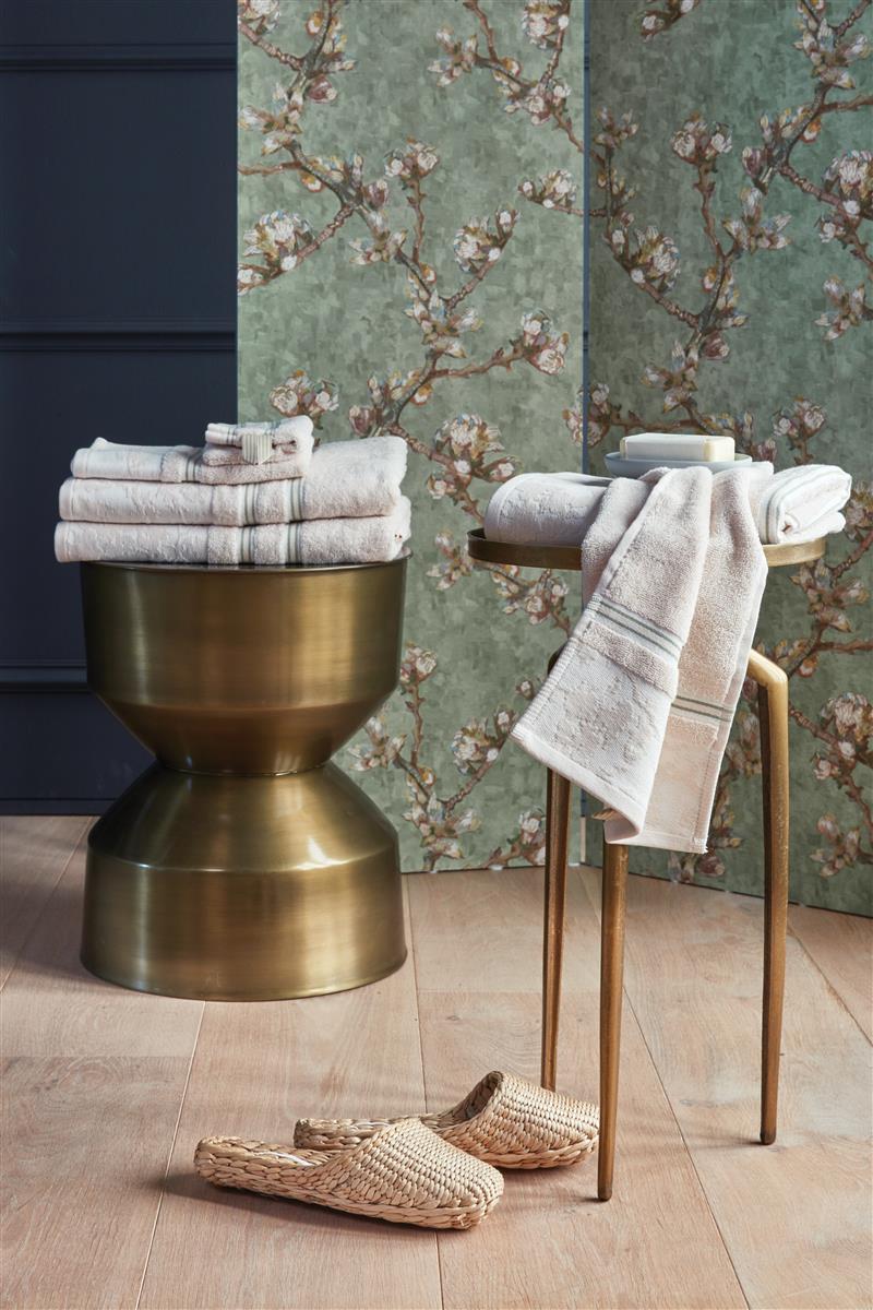 Beddinghouse x Van Gogh Museum Fleurir Badtextilien - Off-White