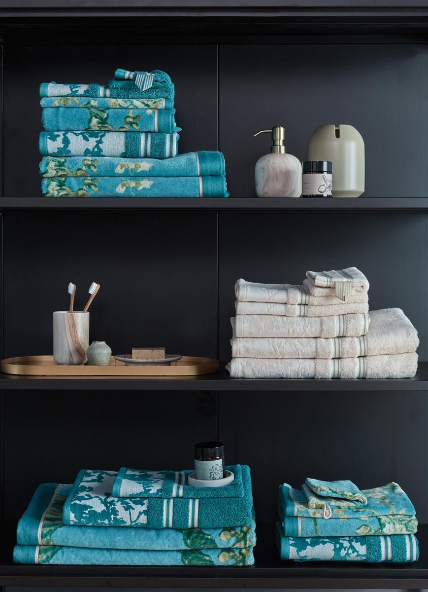 Beddinghouse x Van Gogh Museum Fleurir Badtextilien - Off-White