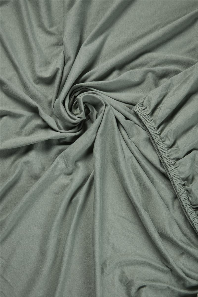 Beddinghouse Splittopper fitted sheet - Jersey - Green