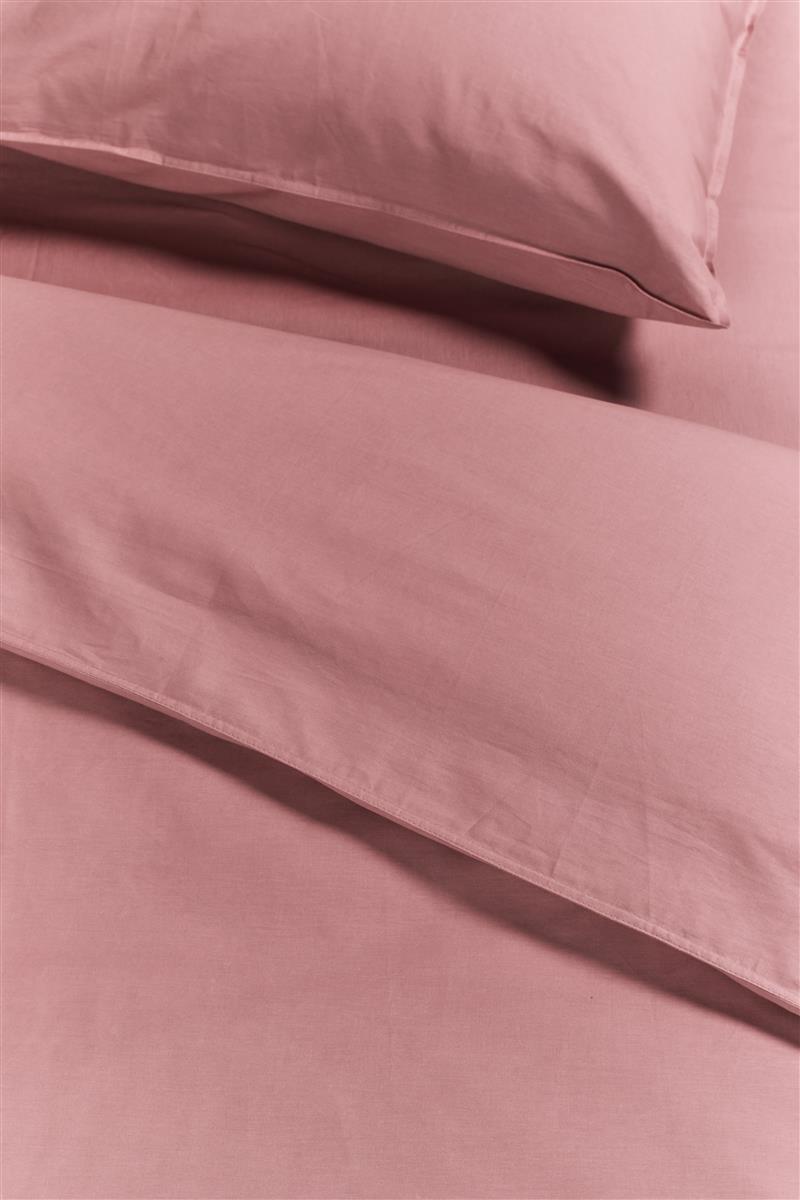 Ambiante Cotton Uni Bettwäsche - Rosa