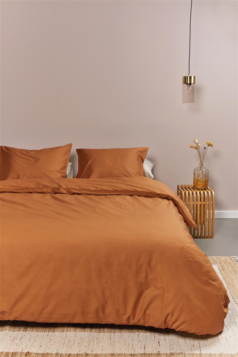 Ambiante Cotton Uni Bettwäsche - Orange