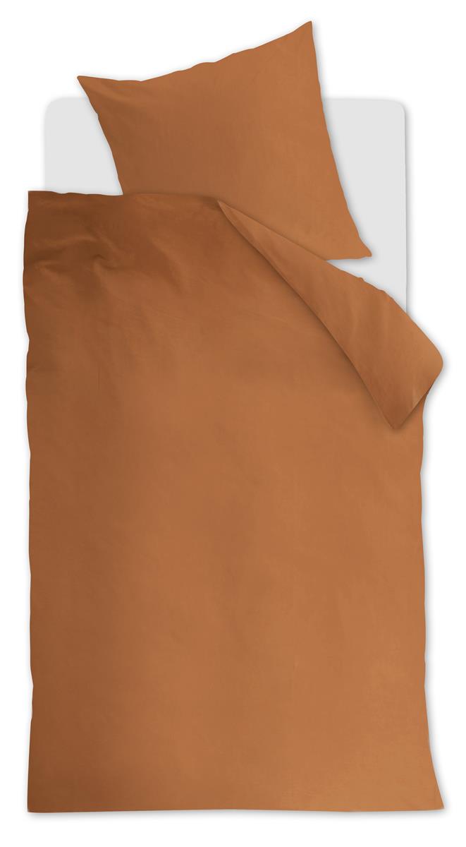 Ambiante Cotton Uni Bettwäsche - Orange