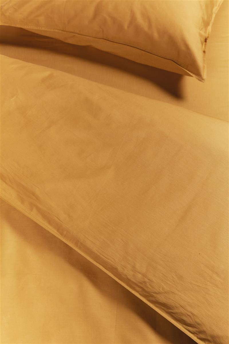 Ambiante Cotton Uni Bettwäsche - Ocker