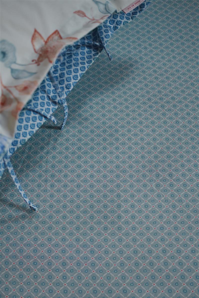 Pip Studio spannbettlaken - Perkal Baumwolle - Hellblau