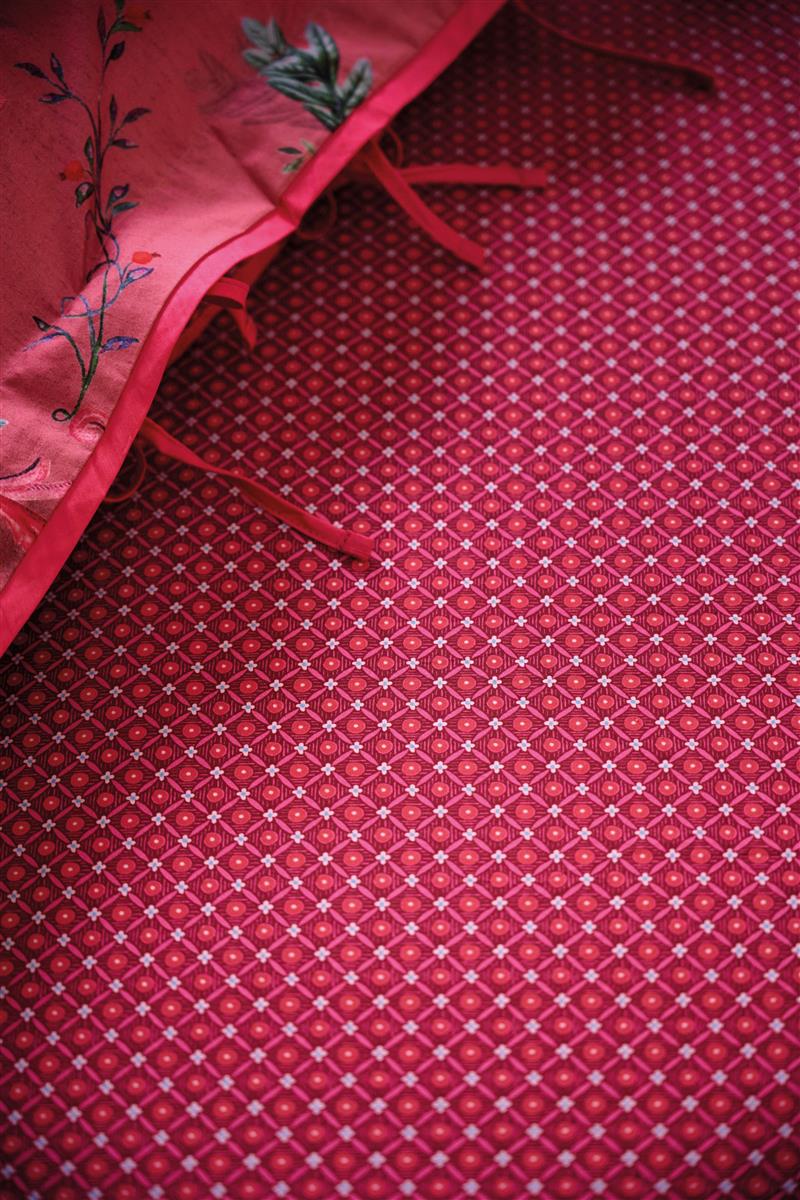 Pip Studio spannbettlaken - Perkal Baumwolle - Rot