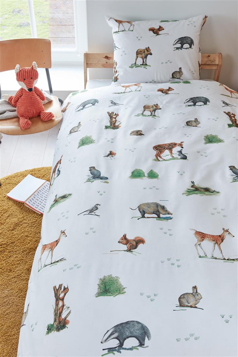 Beddinghouse Kids Forest Animals Bettwäsche - Multi