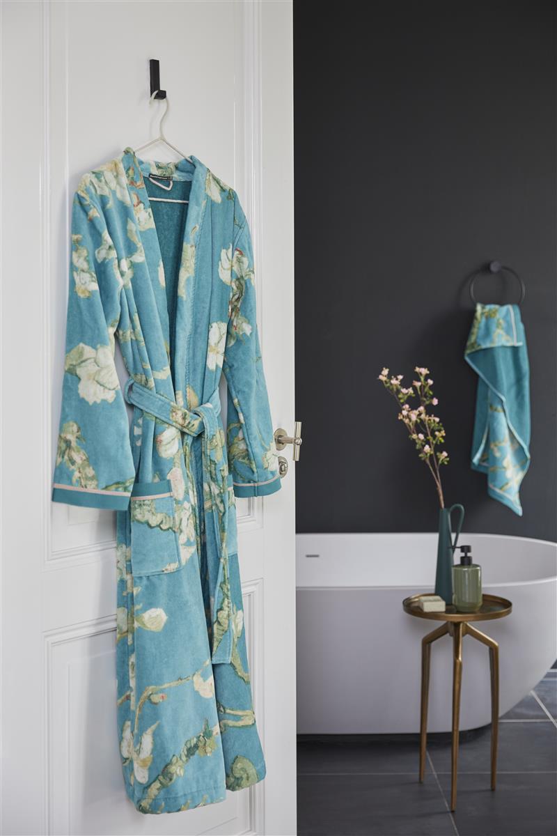 Beddinghouse x Van Gogh Museum Blossom Bathrobe - Blue