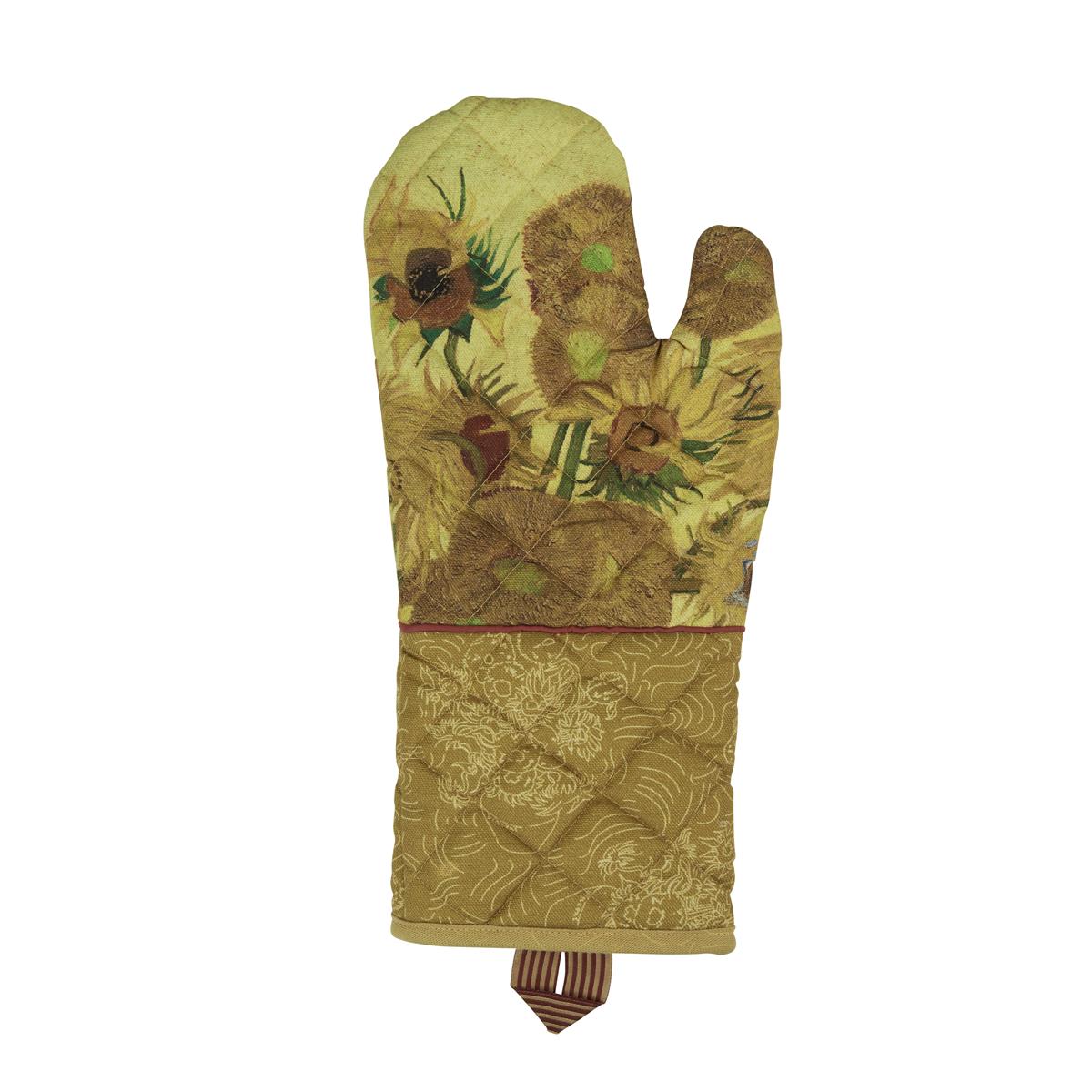 Beddinghouse x Van Gogh Museum Sunflower - Ovenwant set van 2 - One Size - Geel