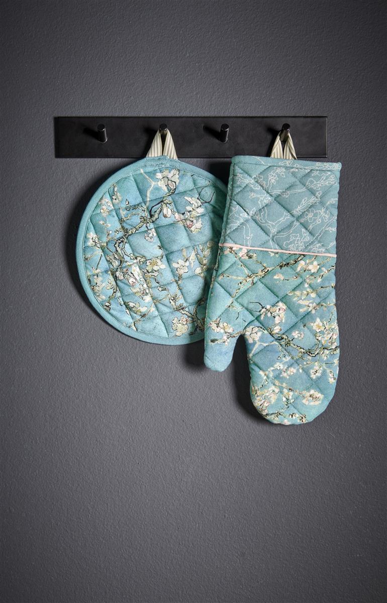Beddinghouse x Van Gogh Museum Blossom Oven Mitt Set Badtextilien - Blau