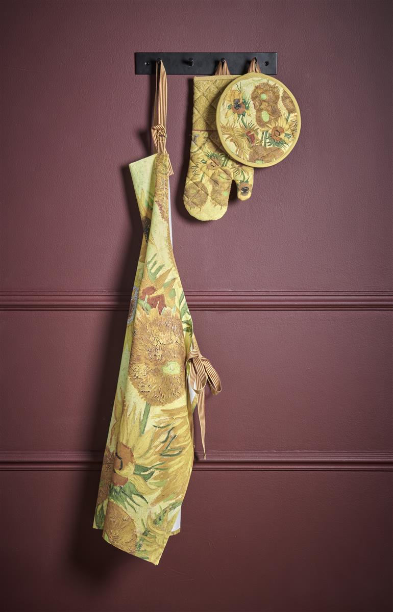 Beddinghouse x Van Gogh Museum Sunflower Apron Badtextilien - Gelb