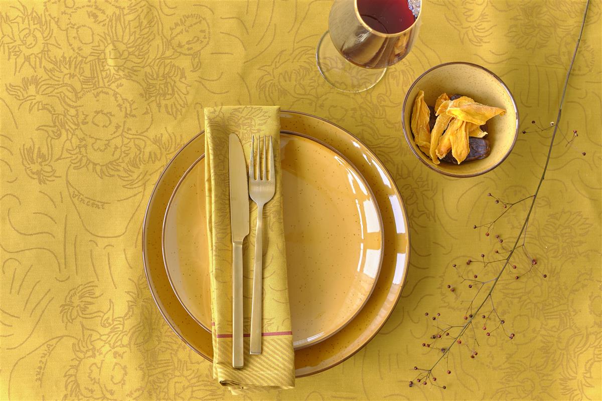 Beddinghouse x Van Gogh Museum Tournesol Tablecloth Tischdecke - Gelb