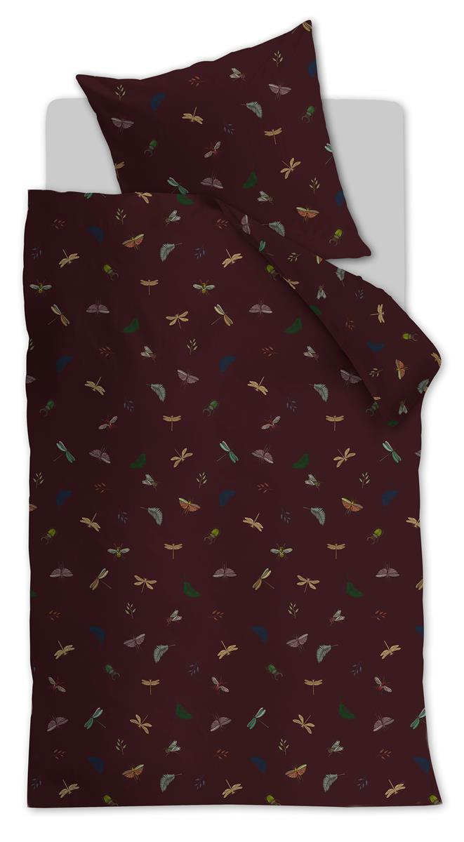 At Home by BeddingHouse Living World Bettwäsche - Aubergine