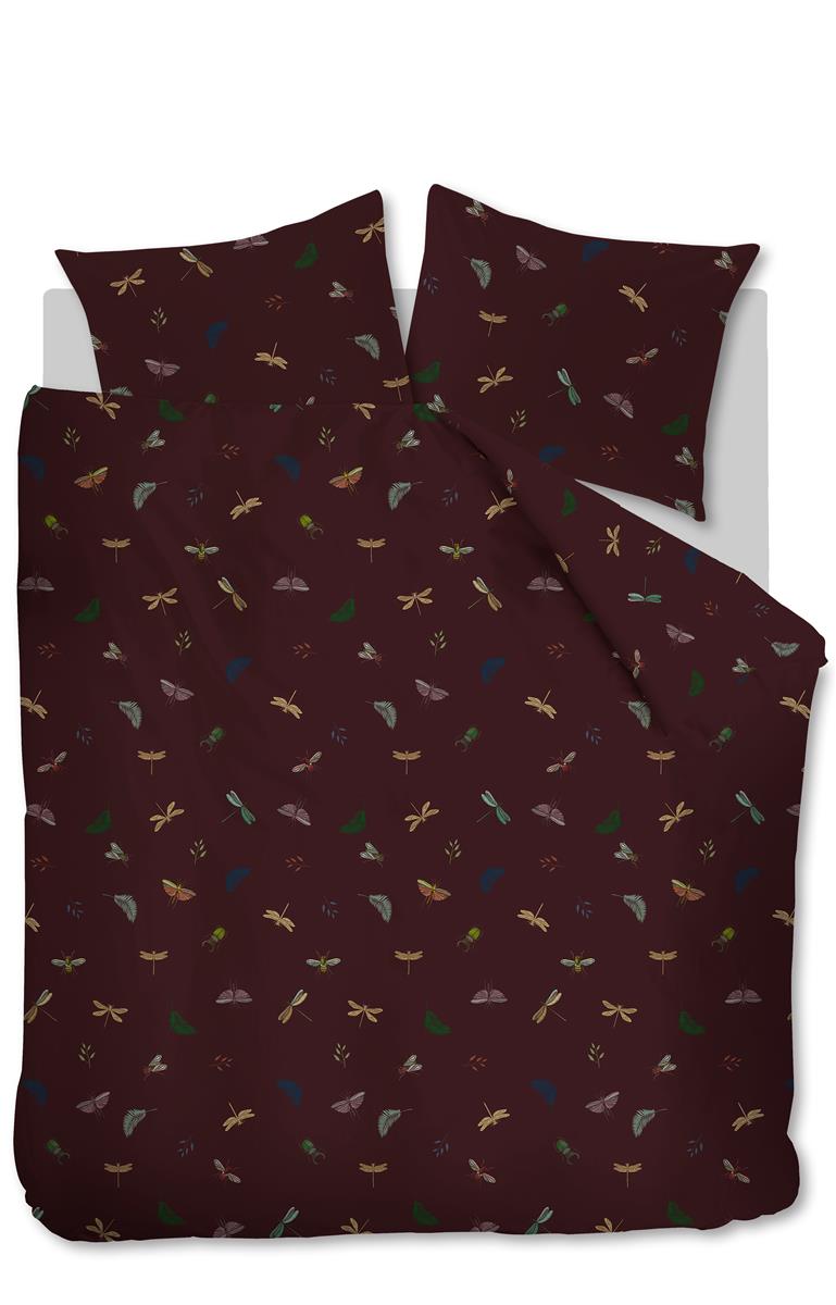 At Home by BeddingHouse Living World Bettwäsche - Aubergine