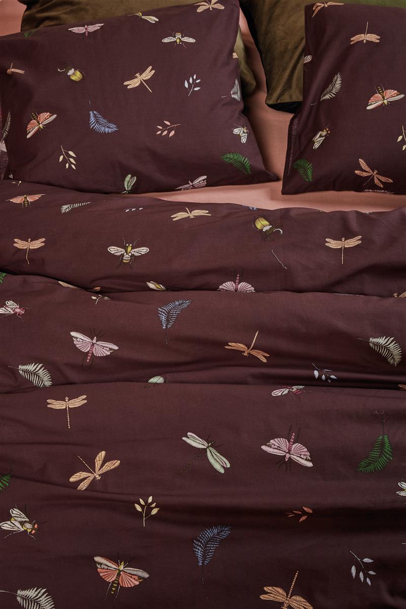 At Home by BeddingHouse Living World Bettwäsche - Aubergine
