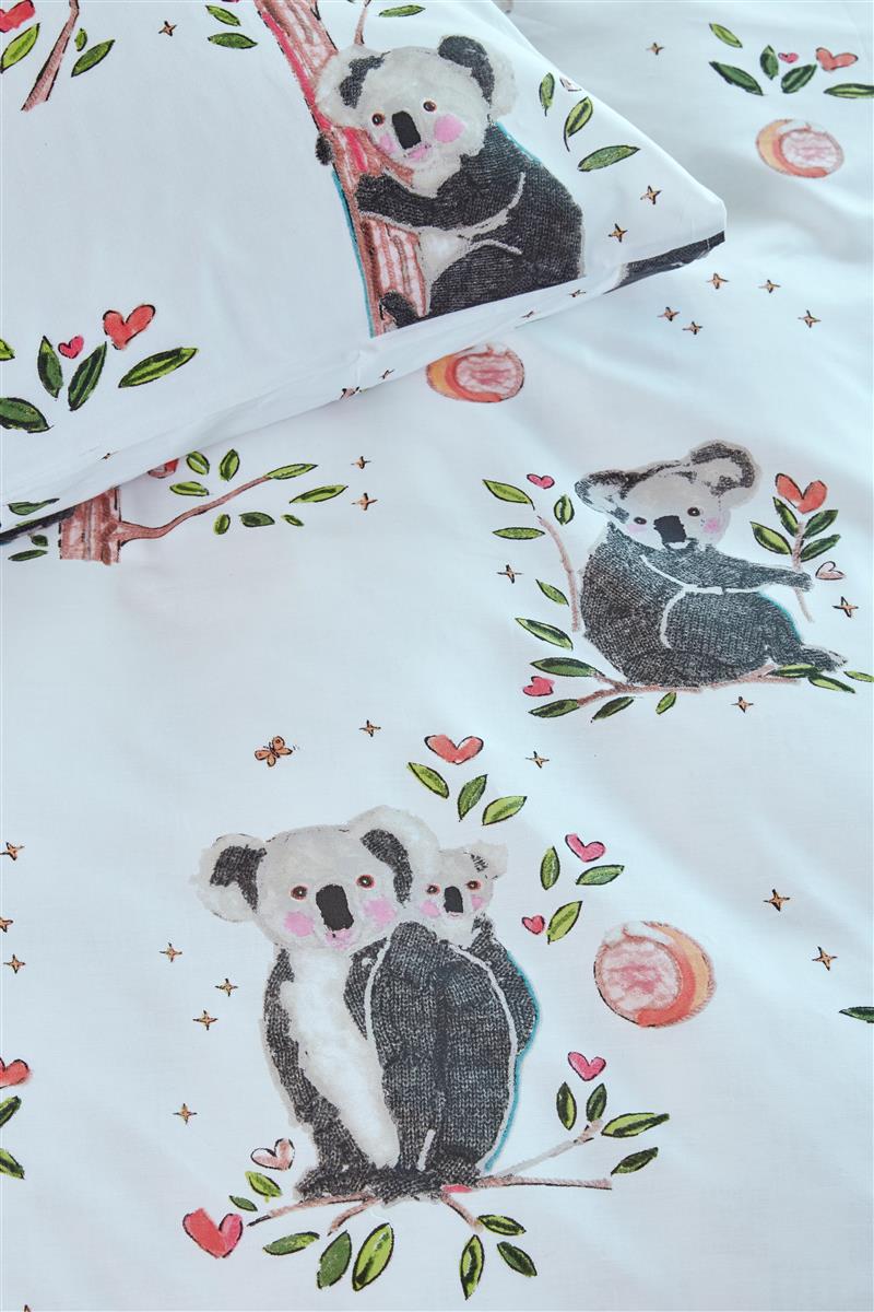 Beddinghouse Kids Sweet Koala Bettwäsche - Grau