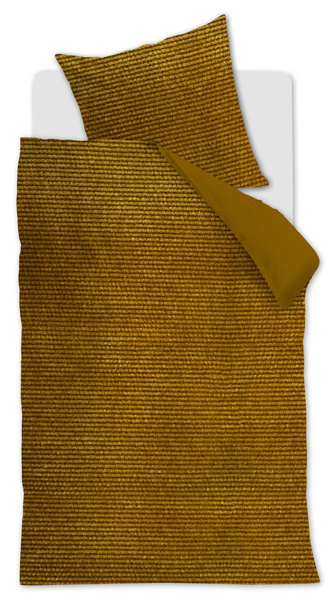 At Home by BeddingHouse Cosy Corduroy Bettwäsche - Ocker