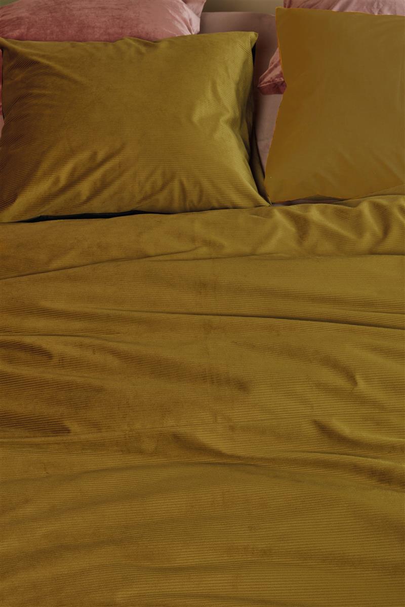 At Home by BeddingHouse Cosy Corduroy Bettwäsche - Ocker