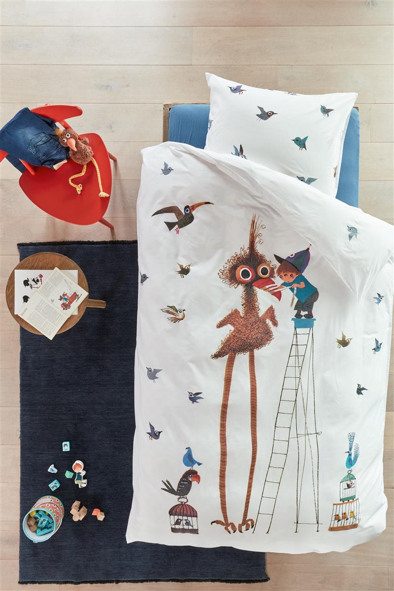 Beddinghouse x Fiep Amsterdam Fiepvogel Bettwäsche - Multi