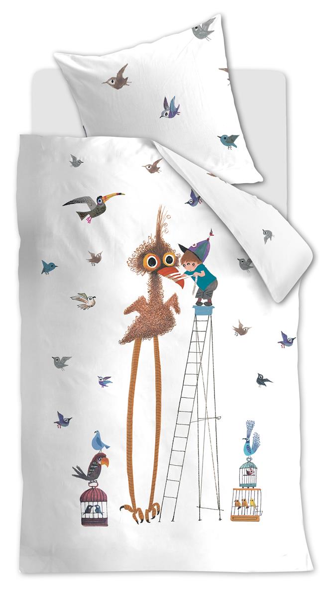 Beddinghouse x Fiep Amsterdam Fiepvogel Bettwäsche - Multi