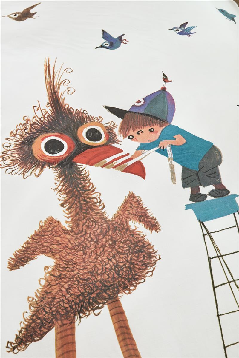 Beddinghouse x Fiep Amsterdam Fiepvogel Bettwäsche - Multi