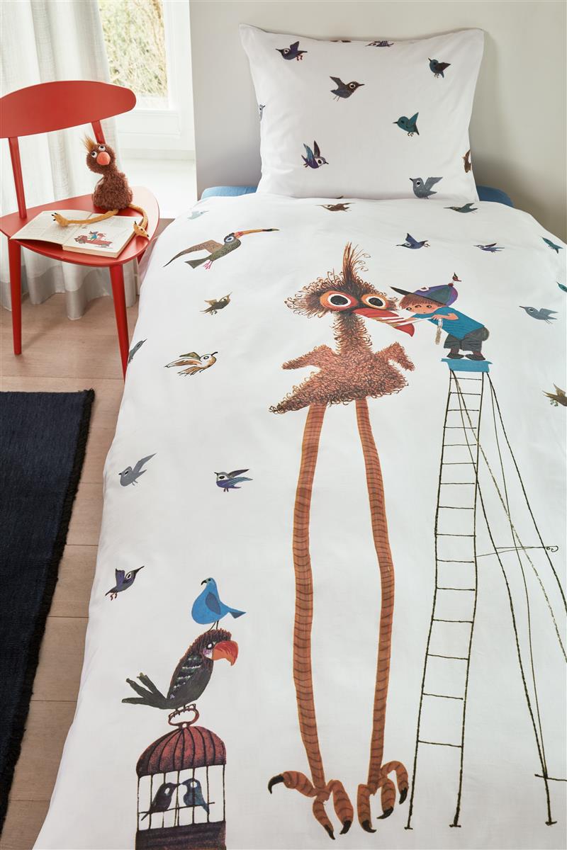 Beddinghouse x Fiep Amsterdam Fiepvogel Bettwäsche - Multi
