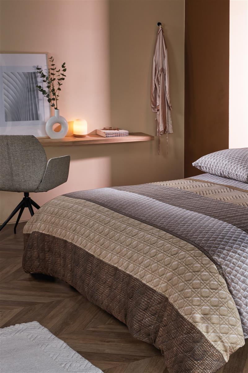 Beddinghouse Quilted Bettwäsche - Natur