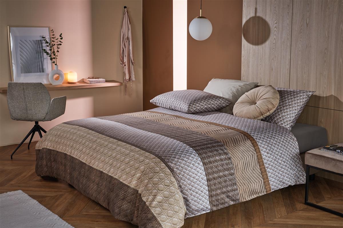 Beddinghouse Quilted Bettwäsche - Natur