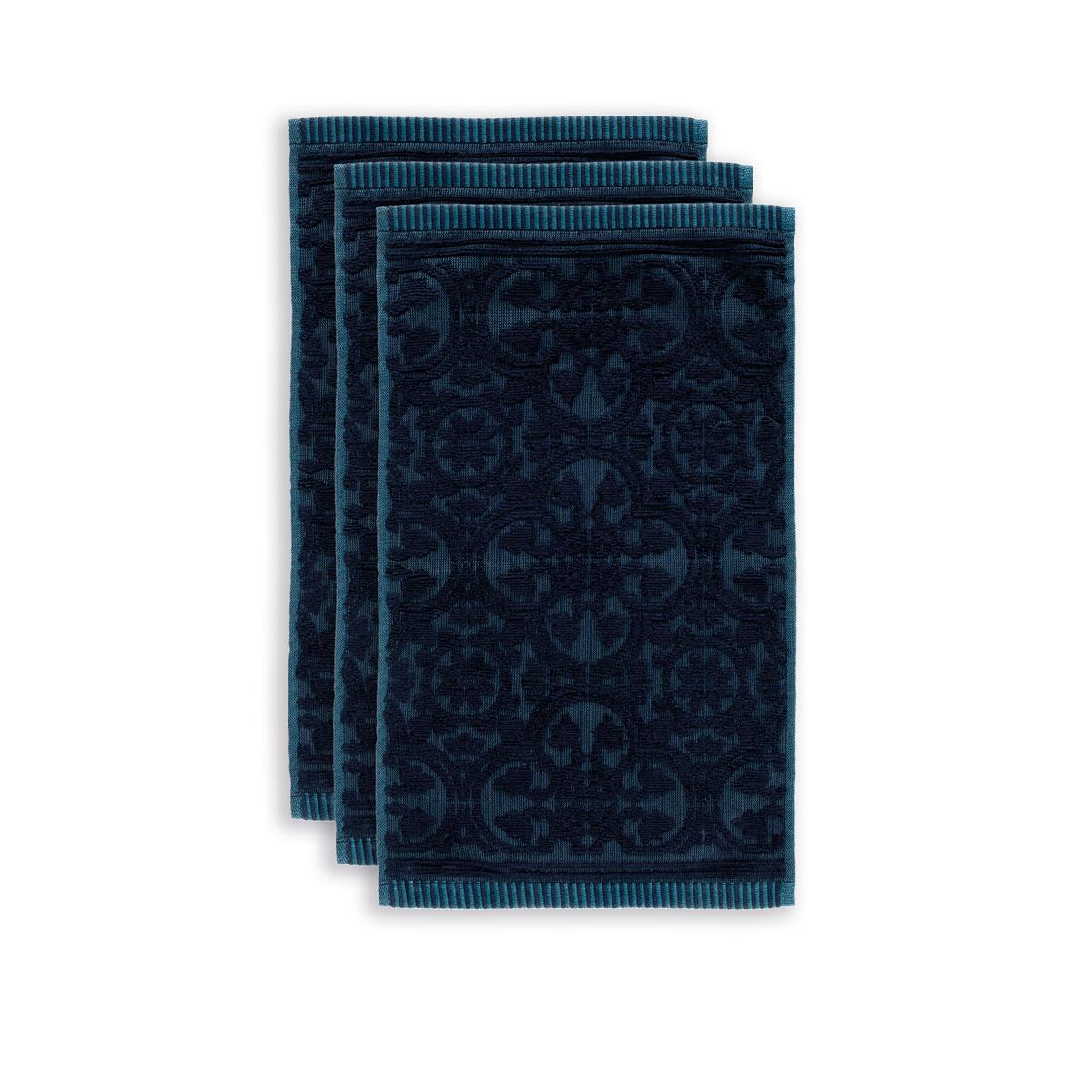 Pip Studio Tile de Pip Badtextilien - Dunkelblau