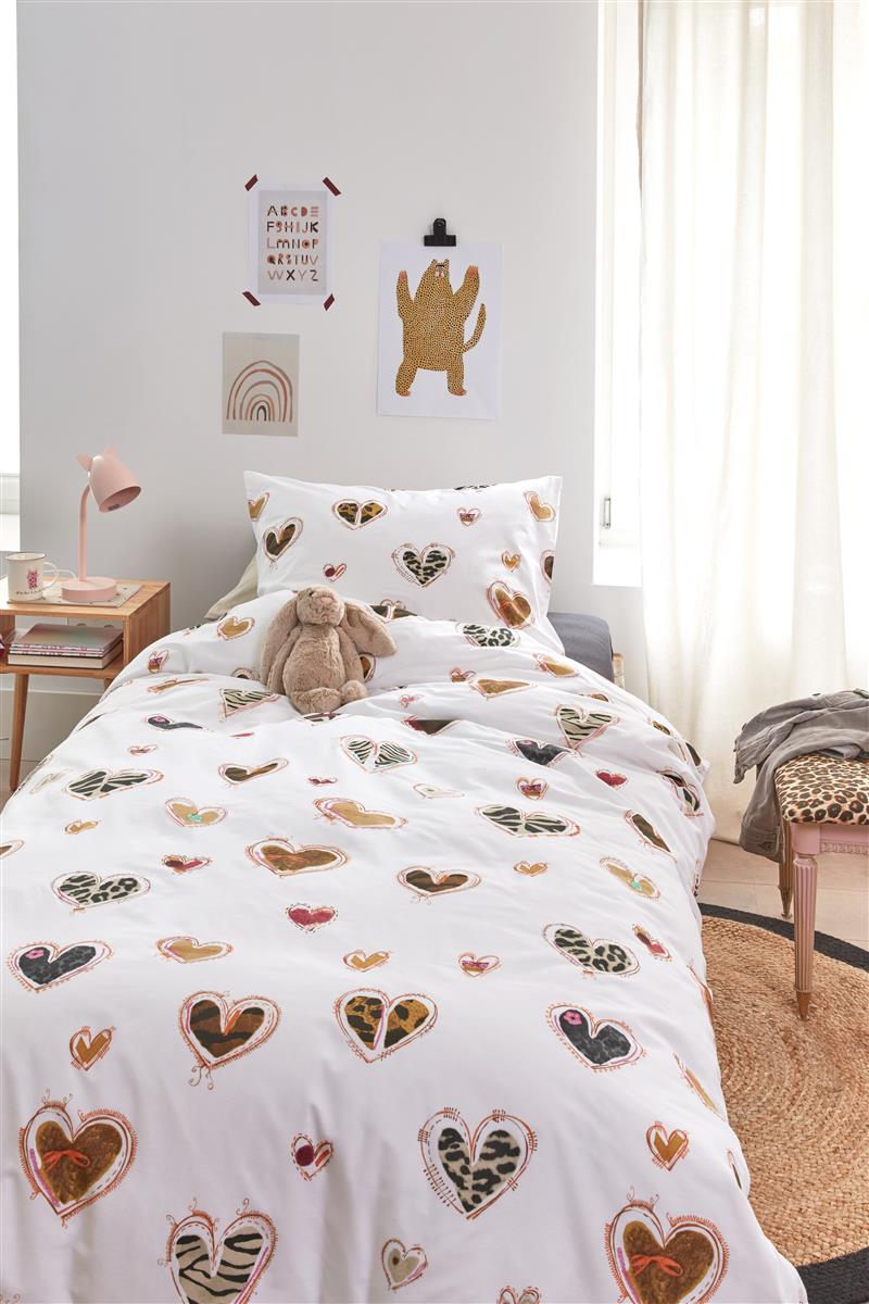 Beddinghouse Kids Animal Hearts Bettwäsche - Multi