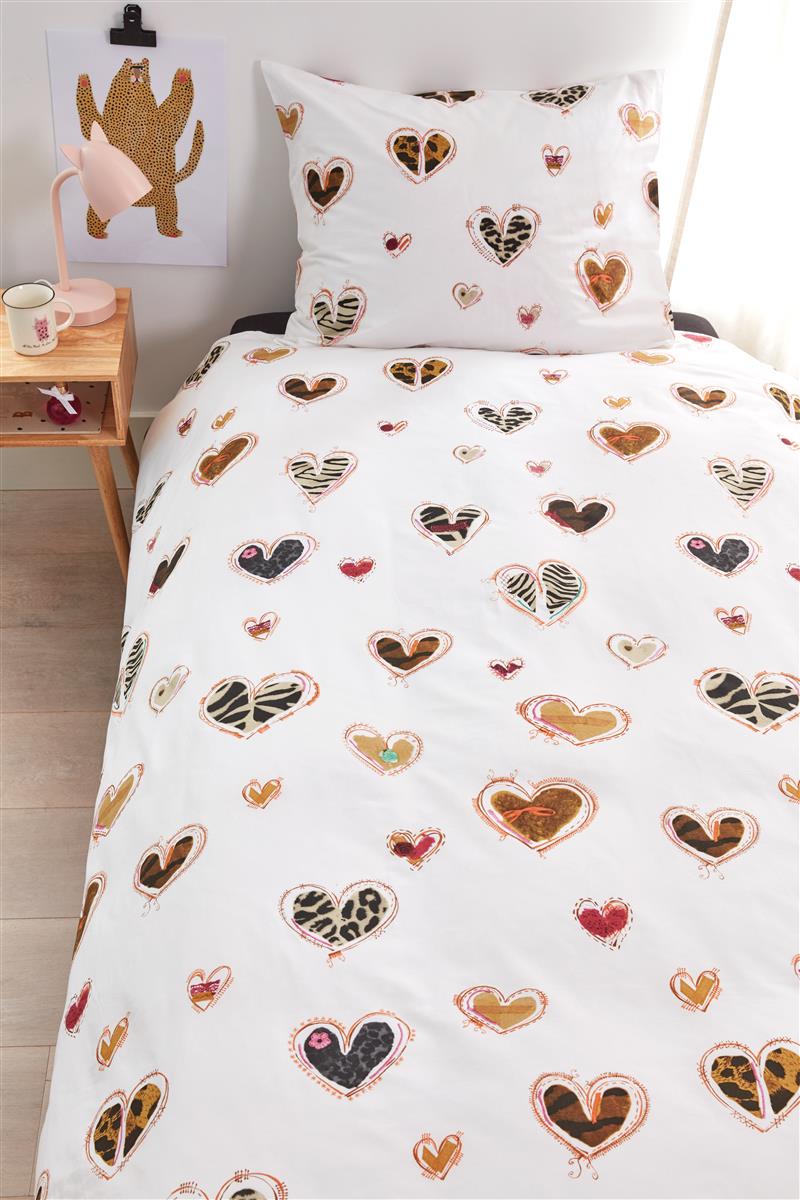 Beddinghouse Kids Animal Hearts Bettwäsche - Multi