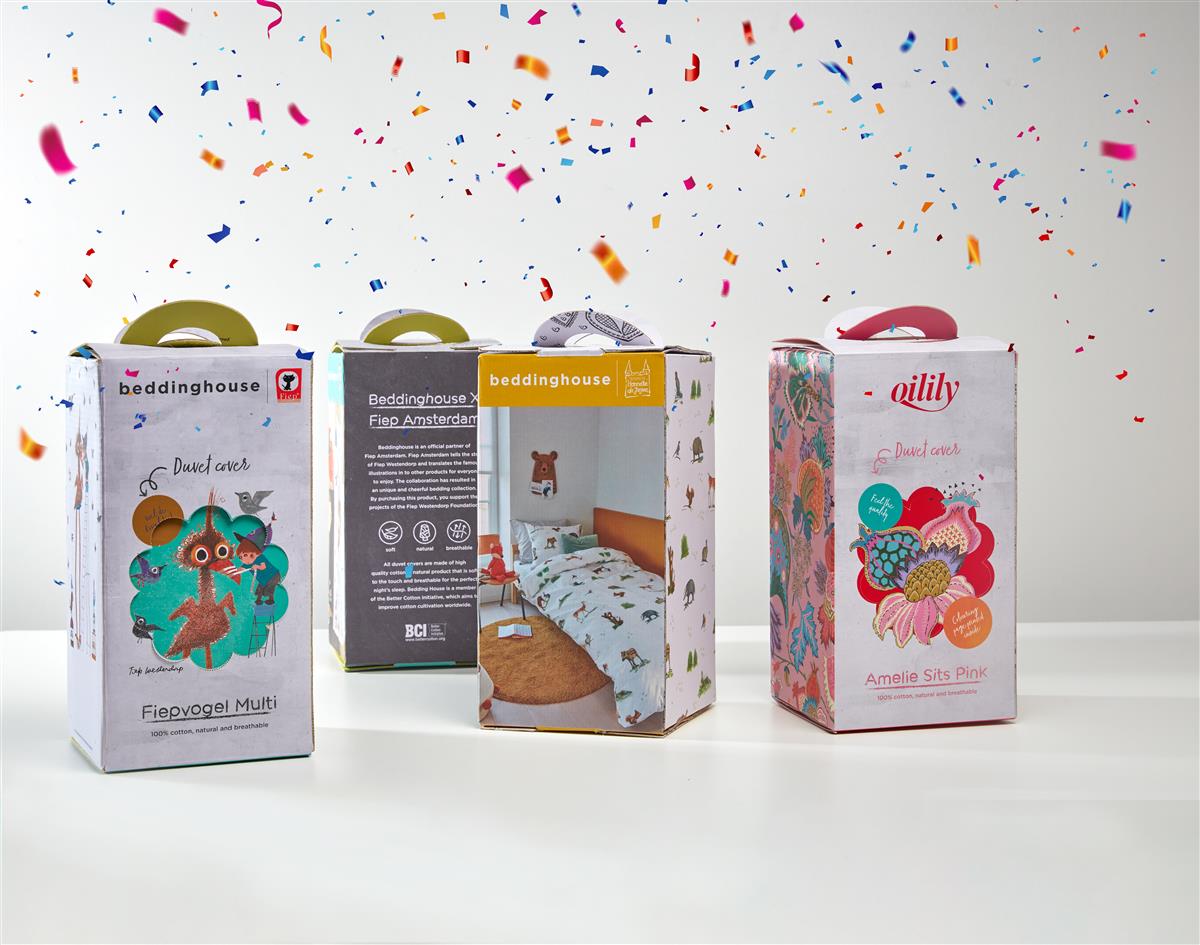 Beddinghouse Kids Animal Hearts Bettwäsche - Multi