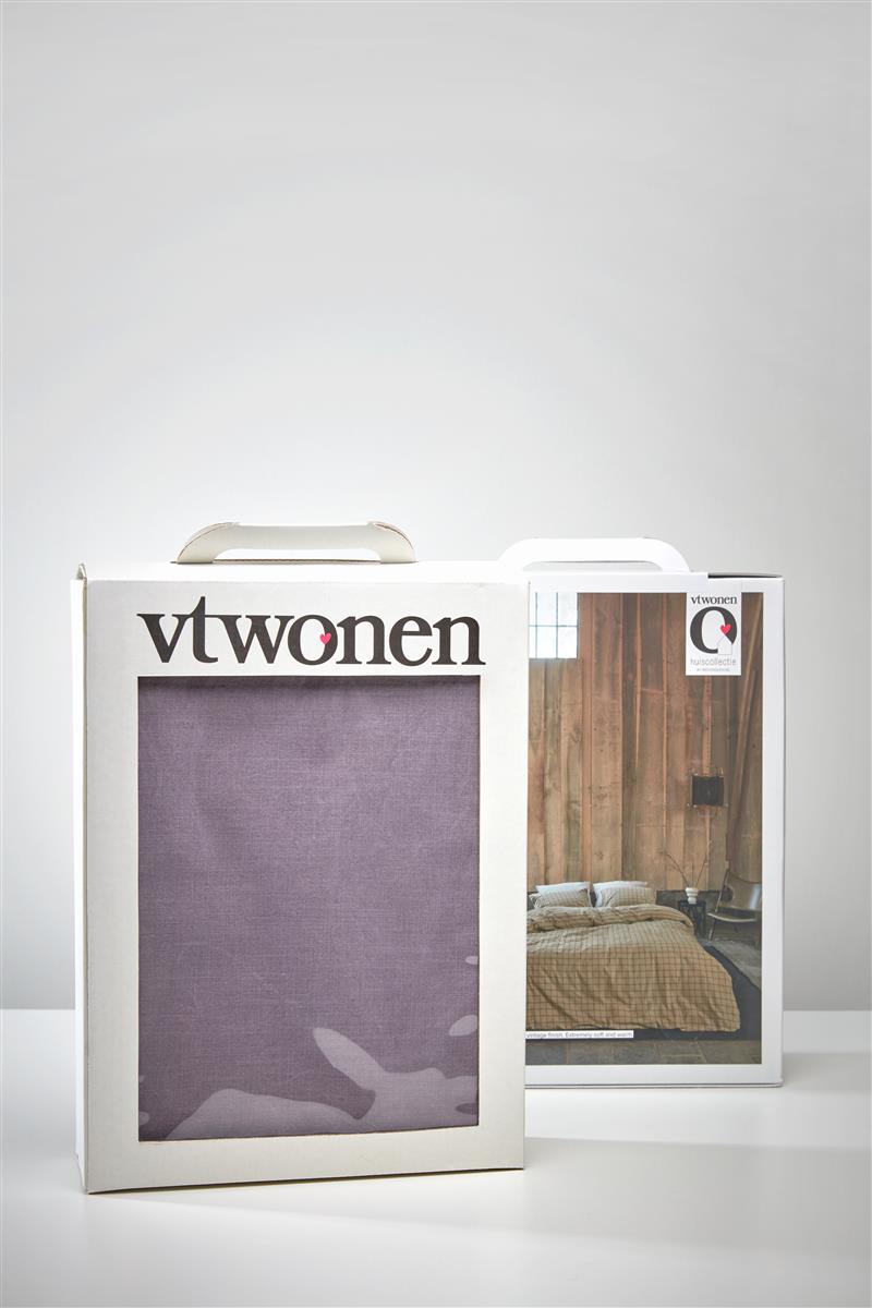 vtwonen Blurred Lines Bettwäsche - Grün