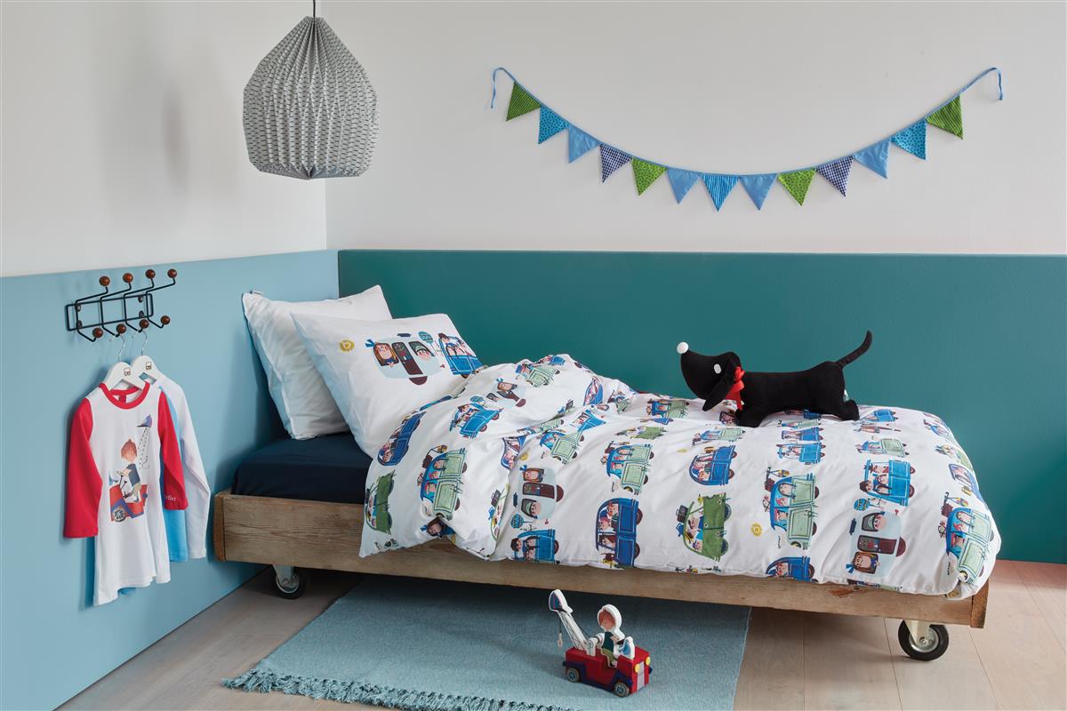 Beddinghouse x Fiep Amsterdam Vakantie Bettwäsche - Multi
