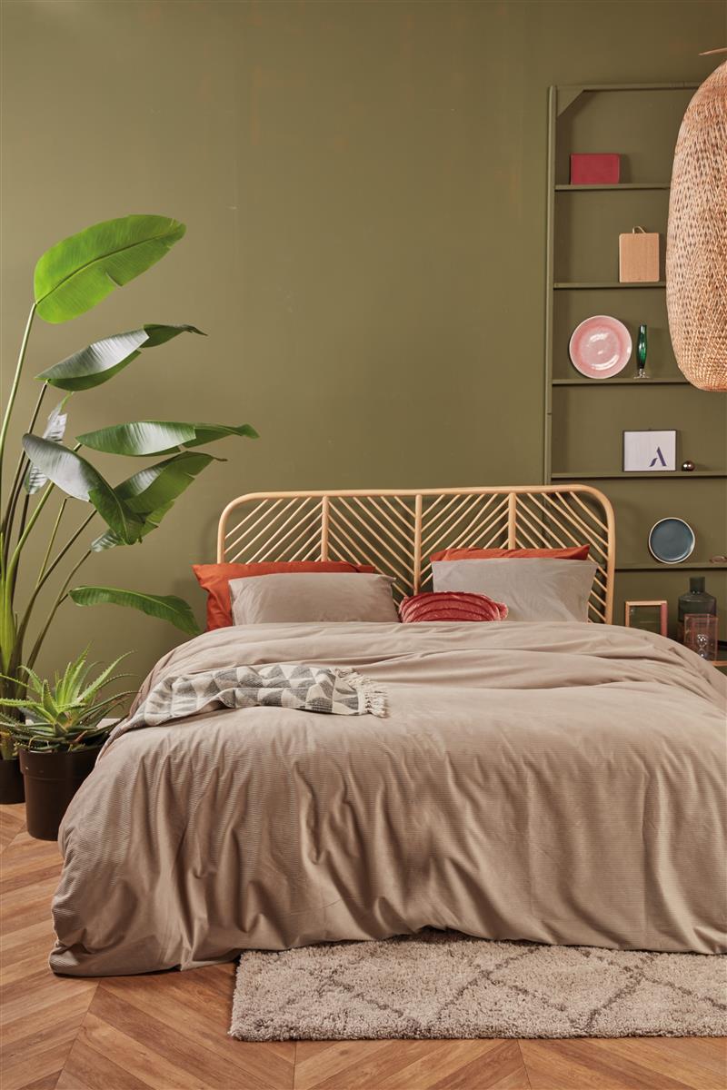 At Home by BeddingHouse Cosy Corduroy Bettwäsche - Natur