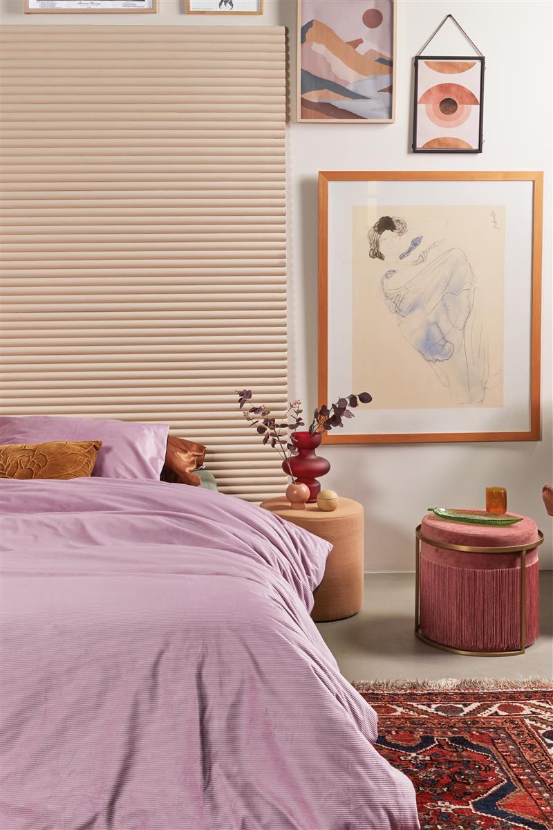 At Home by BeddingHouse Cosy Corduroy Bettwäsche - Lila