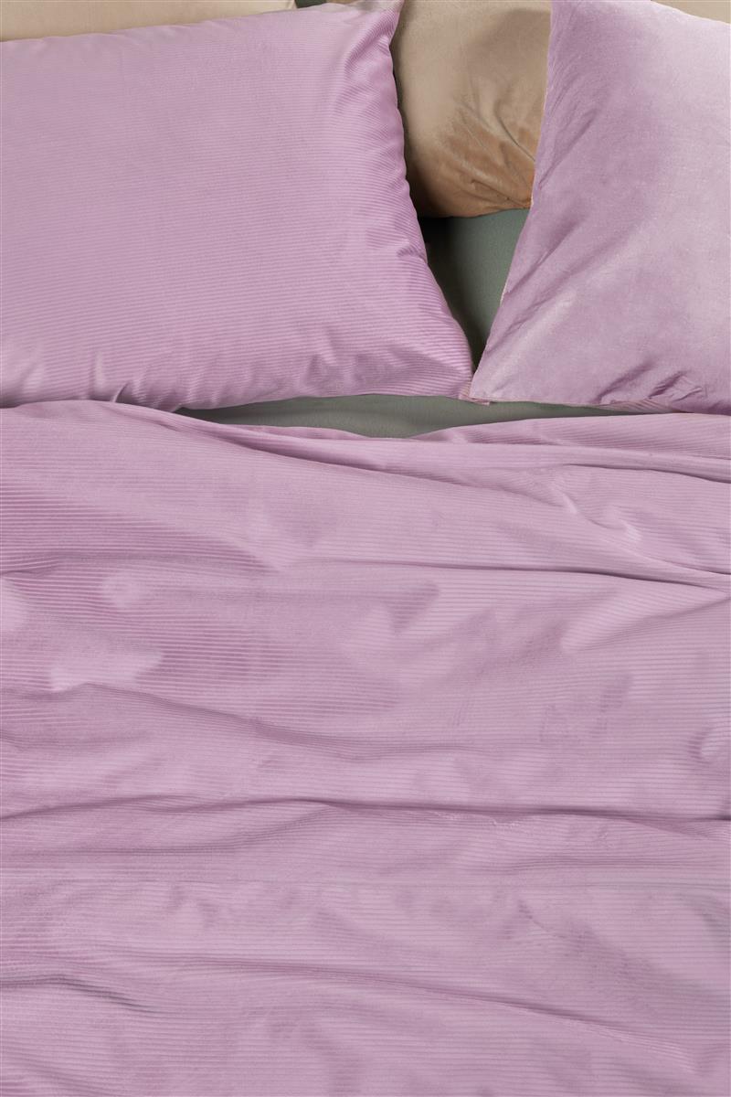 At Home by BeddingHouse Cosy Corduroy Bettwäsche - Lila