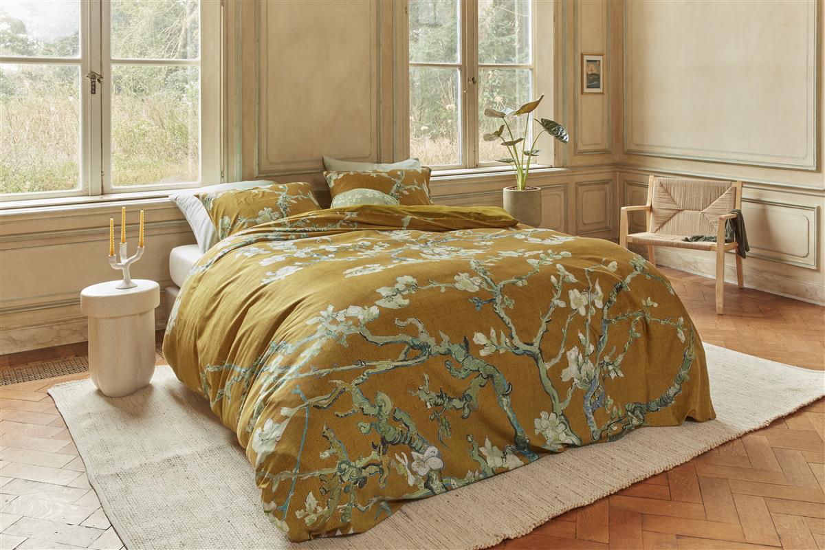 Beddinghouse x Van Gogh Museum Blossoming Bettwäsche - Ocker