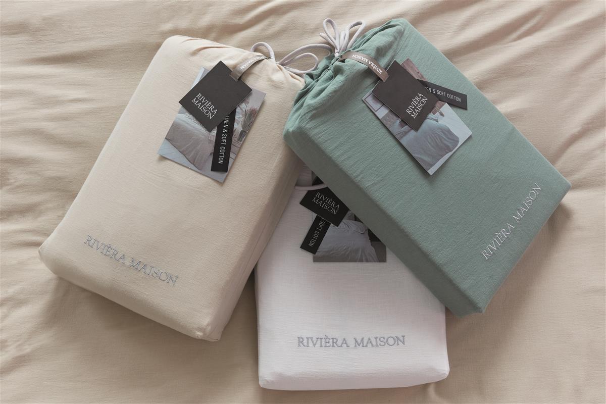 Riviera Maison Wishes Bettwäsche - Weiß